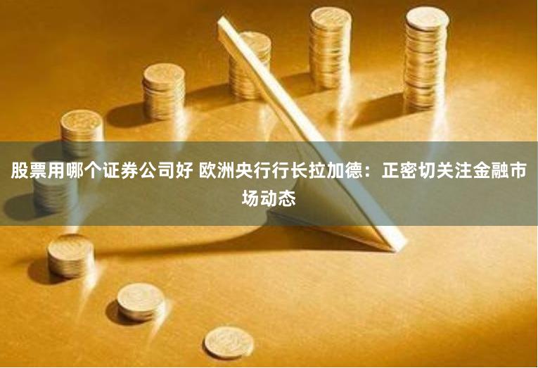 股票用哪个证券公司好 欧洲央行行长拉加德：正密切关注金融市场动态